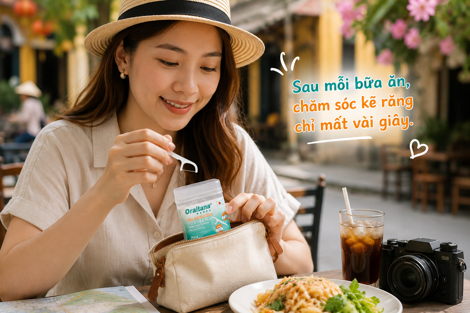 TẠI SAO NÊN MANG THEO TĂM CHỈ NHA KHOA KHI ĐI DU LỊCH 2